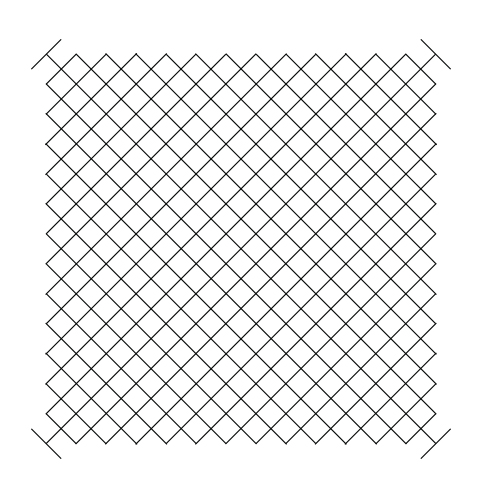 45 Degree Grid